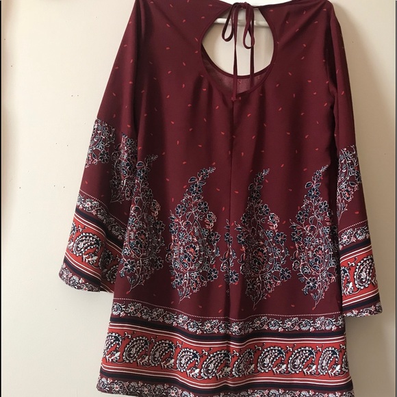 NWT✨ Xhilaration Boho Style Paisley Print Dress - Picture 5 of 7